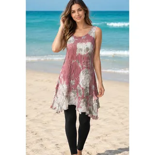 Photo of Origami Mauve Floral Lined All Lace Dress Small