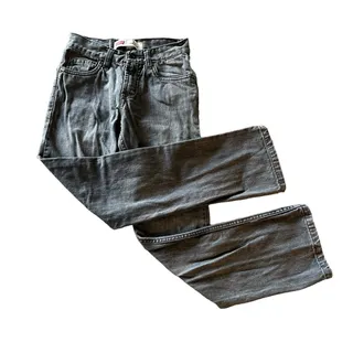 Photo of Levi's Gray 514 Straight Jeans Boys Size 12 Slim