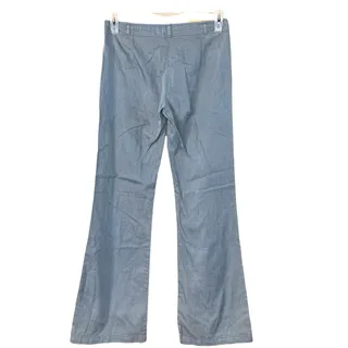 Photo of Vintage Y2K BCBG Size 25 Pants Low Rise Wide Leg Chambray Blue Boho Lightweight