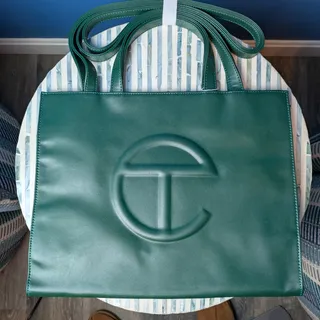 Photo of Telfar Dark Olive Tote - NWT