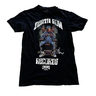 Photo of Death Row Records Crooks & Castles Men’s SM Snoop Dog Graphic T-shirt
