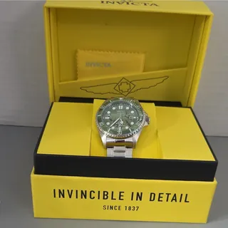 Photo of Invicta Pro Diver 51054 Visions From Above 43mm Soccer Dial SS Bracelet