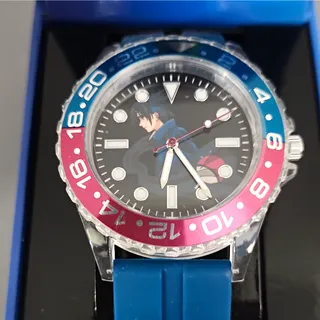 Photo of Accutime VIZ Media Naruto Character Wristwatch with Blue Strap in Box