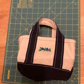 Photo of  VINTAGE MINI L.L. BEAN BOAT AND TOTE