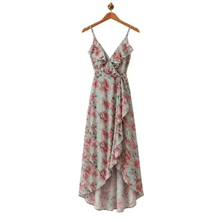 Photo of Fashion Nova Grow Matter What Floral Hi Low Maxi Dress NWT Plus Size 1X
