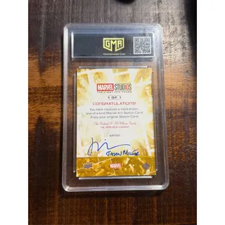 Photo of 2018 Upper Deck Marvel Studios First Ten Years Ultron 1/1 Sketch Card