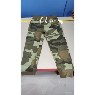 Photo of GapKids Boys Camo Jogger Sweatpants Size S Green Fleece