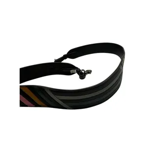Photo of Coach Guitar Strap Purse Leather Colorblock Wide Adjustable Shoulder Bag Rogue