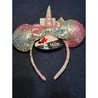 Photo of Disney Minnie Mouse Ears and Unicorn Headband