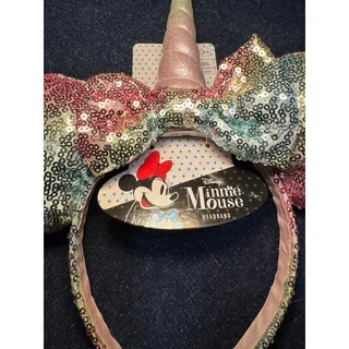 Photo of Disney Minnie Mouse Ears and Unicorn Headband