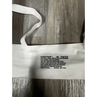 Photo of Barely There Padded T-Shirt Front Closure Stretch Bra Large