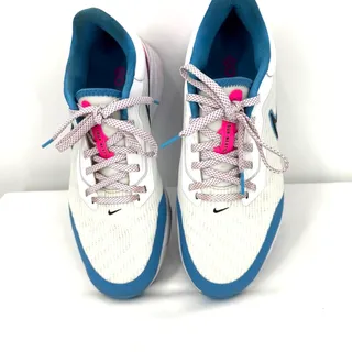 Photo of Nike Air Zoom Infinity Tour Next% Golf Shoes White Blue Pink Mens 8.5 DC5221-104