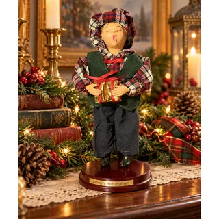 Photo of Vintage 1997 Mervyn’s Joseph Nottingham Christmas Caroler Figurine 1st Series