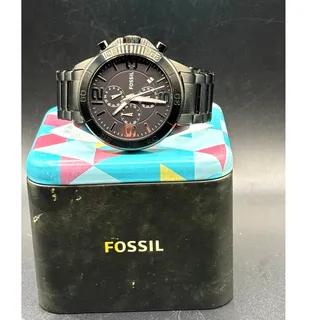 Photo of Fossil Dean FS4721 Gunmetal Chronograph Stainless Steel Watch 45mm
