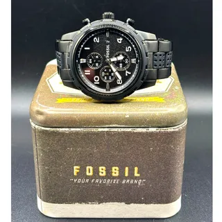 Photo of Fossil Dean FS4902 Black Chronograph 45mm Men’s Watch Stainless Steel