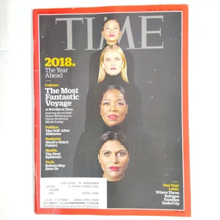 Photo of TIME Magazine Dec 25 2017 Jan 1 2018 Year Ahead Double Issue Wrinkle in Time