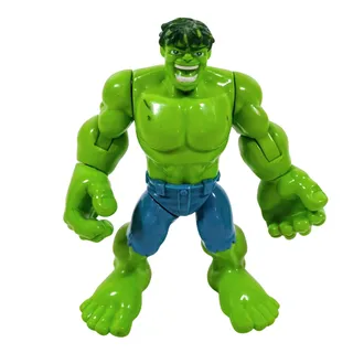 Photo of Marvel Superhero Adventures Hulk Action Figure 5.5" 2012 Hasbro Green Blue Pants