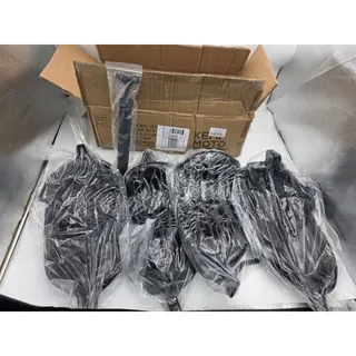 Photo of KEMIMOTO Boat Fenders 4 Pack w/ Ropes & Pump for 15-35FT Boats Black