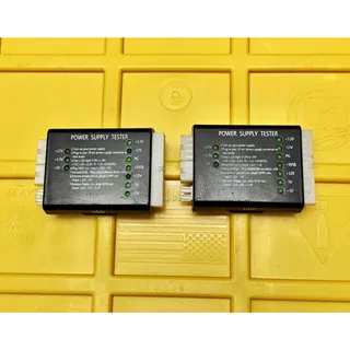 Photo of ATX Power Supply Tester Lot of 2, 20/24 Pin SATA Floppy Drive Connectors