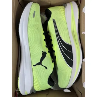 Photo of Puma Electrify Nitro 2 Running Shoes Lemon Tree Neon Green Mens Size 9 376814‑12