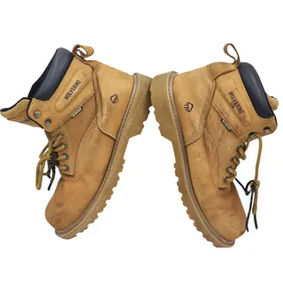 Photo of Wolverine Work Boots 9.5M Waterproof Leather Safety Toe EH Slip ASTM Toe W10632