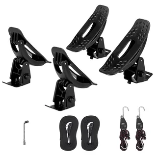 Photo of BougeRV T-Slot Kayak Roof Rack Saddles 2 Pairs 150LB Capacity Open Box