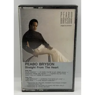 Photo of Pablo Bryson straight from the heart cassette 1984 Elektra