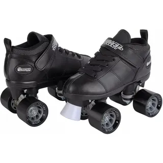 Photo of Chicago Skates Bullet Roller Skates Youth Boys Sz 2 Women’s 4 Quad Speed Skates