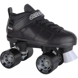 Photo of Chicago Skates Bullet Roller Skates Youth Boys Sz 2 Women’s 4 Quad Speed Skates