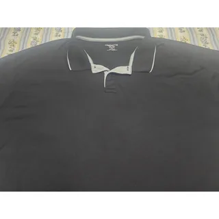 Photo of Claiborne Polo Shirt Mens 4XL Black Easy Care Quick Dri