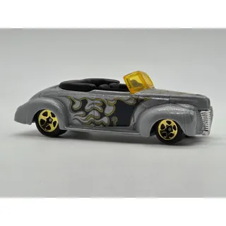 Photo of 2009 Hot Wheels ’40 Ford Convertible Mystery Cars Metalflake Grey Loose 1:64
