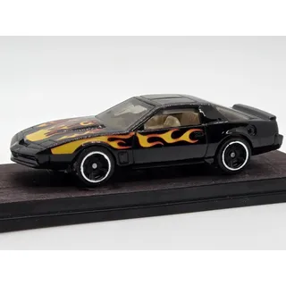 Photo of 2025 Hot Wheels K.I.T.T. Knight Rider HW Screen Time #83/250 Flames Display Cube