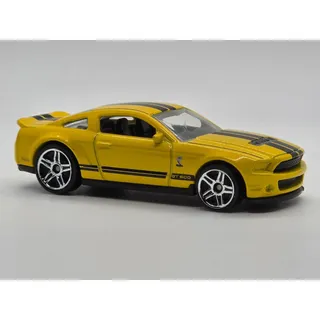 Photo of 2010 Hot Wheels New Models ’10 Ford Shelby GT500 Yellow Loose 1:64 Diecast