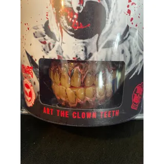 Photo of TRICK OR TREAT BITEMARES TERRIFIER CLOWN HORROR TEETH COSTUME ACCESSORY MACGDA100