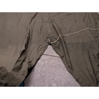 Photo of USGI Pup Tent 2 Shelter Halves ORC Industries1989 Contract OD Canvas No Poles