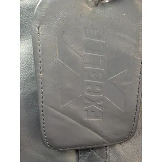 Photo of EXCELLE Black Genuine Leather Messenger Bag BriefcaseShoulder Strap