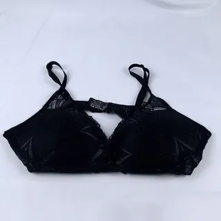 Photo of kathy ireland INTIMATES Black Lace Push Up Underwire Bra 38C