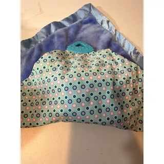 Photo of Disney Baby Eeyore 14.5" Lovey Blanket Blue Teether Hello Little Friend 79260