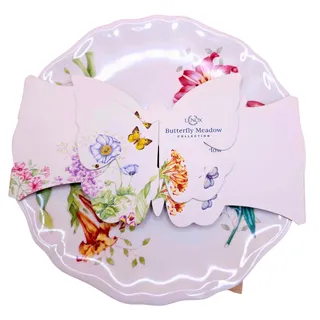 Photo of Lenox Butterfly Meadow Accent Plates 9 Inch Set of 4 Melamine 856372