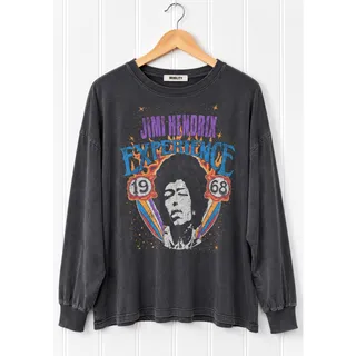 Photo of Daydreamer Jimi Hendrix Experience Long Sleeve Tee One Size Oversized Graphic