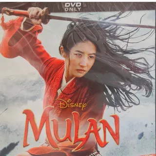 Photo of Disney Mulan 2020 Live Action DVD Only - Yifei Liu Sealed Region 1 PG-13