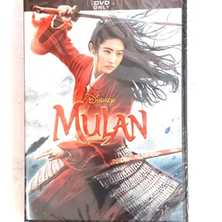 Photo of Disney Mulan 2020 Live Action DVD Only - Yifei Liu Sealed Region 1 PG-13