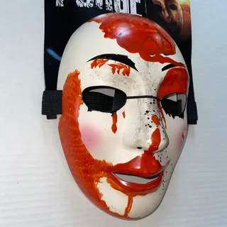 Photo of TRICK OR TREAT THE PURGE BLOODY GOD HALLOWEEN MASK COSTUME