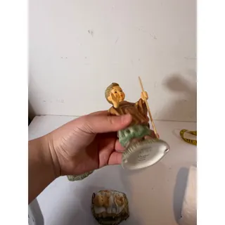 Photo of 1996 Goebel Bertha Hummel Ceramic Nativity Set Mary Joseph Baby Jesus 3 Pc