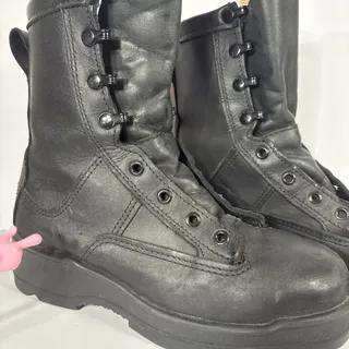 Photo of Vibram Gore-Tex Black Leather Thinsulate Work Boots Sz 4W