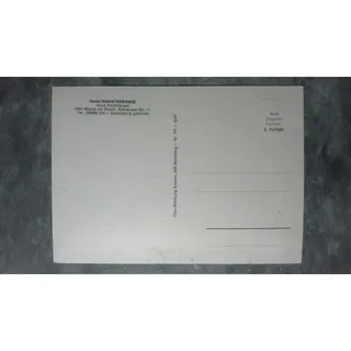Photo of c1970 6x4 Postcard Hotel Rhein Terrassen & Restaurant Bornheim-Widdig Germany