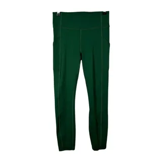 Photo of Lululemon Invigorate High Rise Leggings Pockets Size 6 Green Yoga Athletic Gym