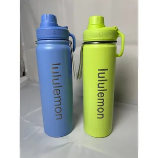 Photo of lululemon Back to Life Sport Bottle 27oz Blue Green 2 Pack NWT