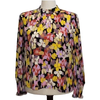 Photo of Who What Wear XL Floral Top Dark Academia Whimsigoth Office Siren Autumn Chic