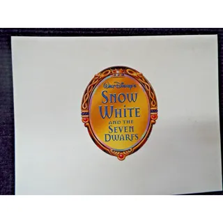 Photo of 2001 Disney Snow White and Seven Dwarfs Exclusive Lithograph Portfolio 4 Images